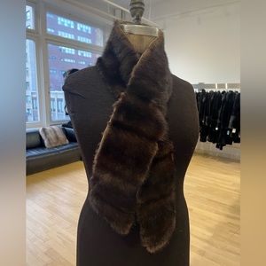 Chocolate Mink Scarf